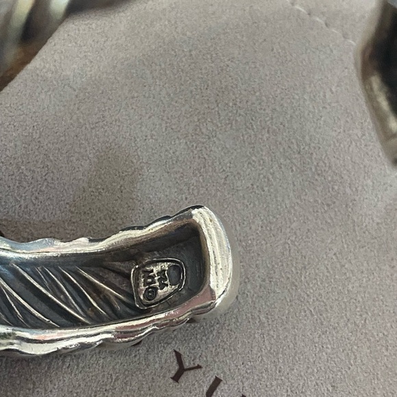 David Yurman Cuff Diamond Authentic - Picture 5 of 5